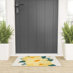Yellow flowers Welcome Mat Gallery Image 3