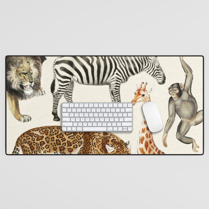 Safari Animals Collection Desk Mat Gallery Image 1