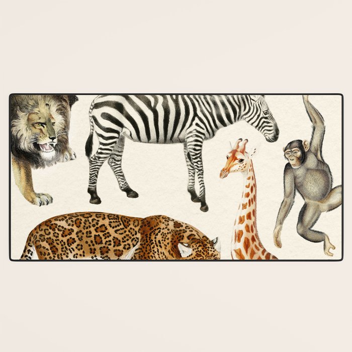 Safari Animals Collection Desk Mat Gallery Image 3