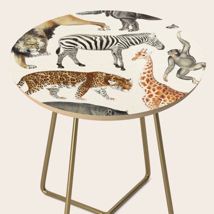 Safari Animals Collection Side Table Gallery Image 2