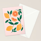 Citrus Fruits Stationery Card Gallery Image 2