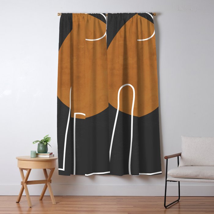 Abstract Art 40 Window Curtain Gallery Image 5