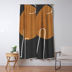 Abstract Art 40 Window Curtain Gallery Image 5