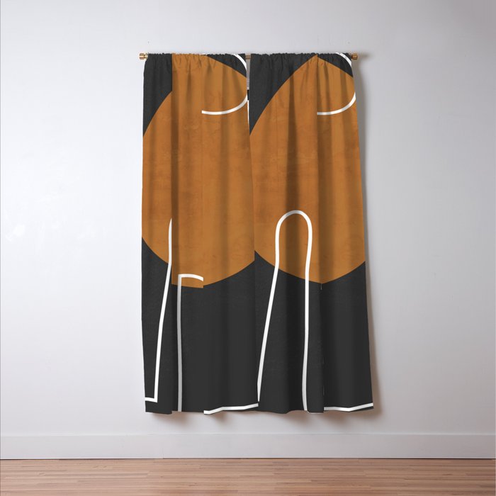 Abstract Art 40 Window Curtain Gallery Image 3