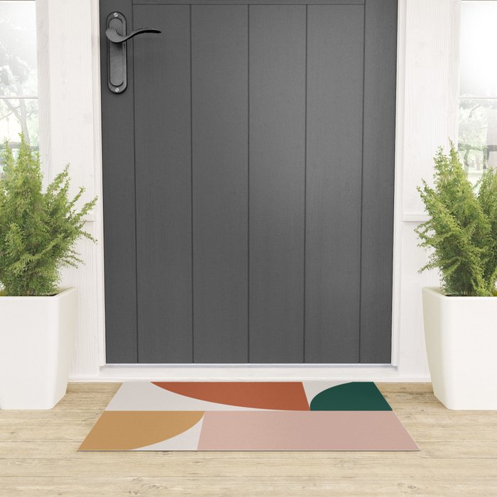 Abstract Geometric 13 Welcome Mat Gallery Image 3