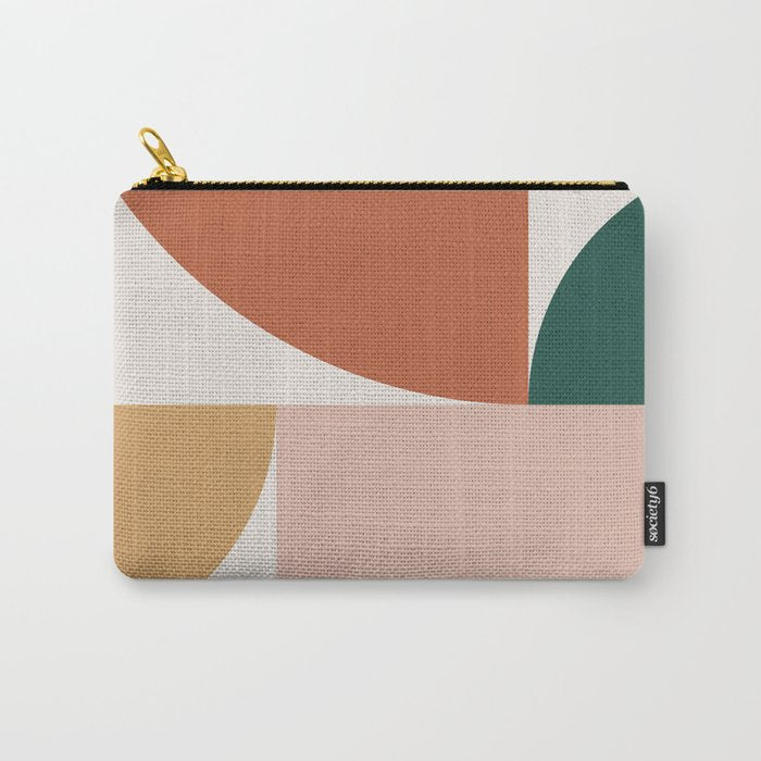 Abstract Geometric 13 Carry All Pouch Gallery Image 1