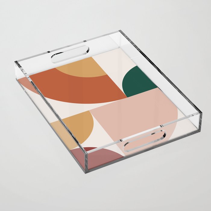 Abstract Geometric 13 Acrylic Tray Gallery Image 1