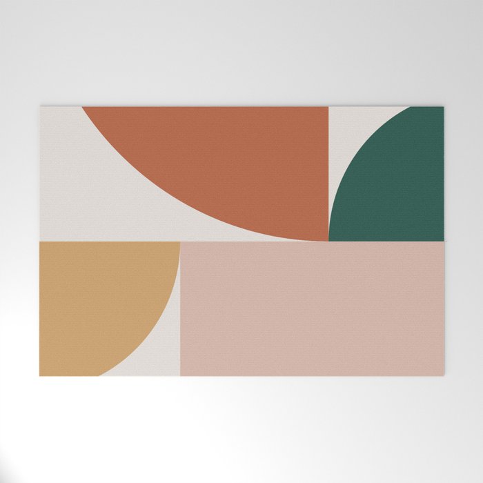 Abstract Geometric 13 Welcome Mat Gallery Image 1