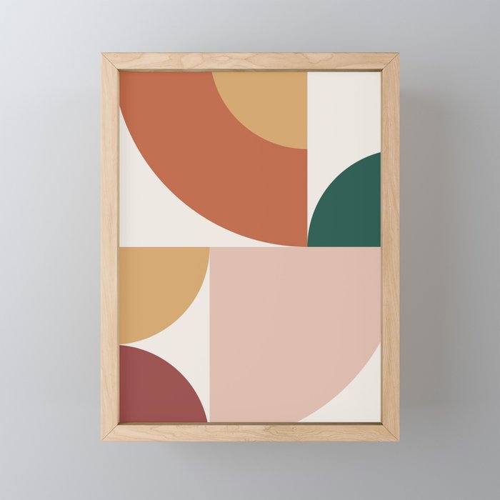 Abstract Geometric 13 Mini Art Print Gallery Image 1