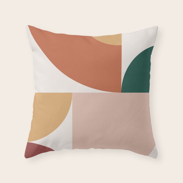 Abstract Geometric 13 Throw Pillow Gallery Image 6