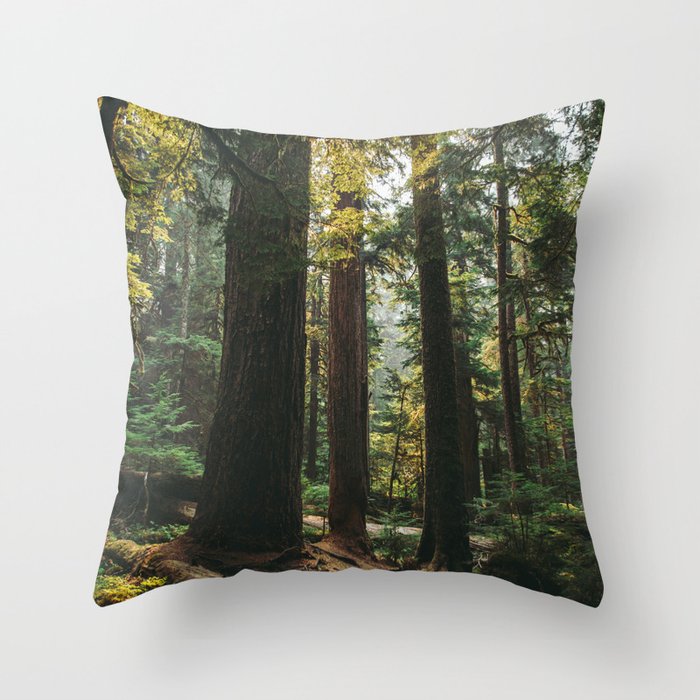 Echoes of the Forest Throw Pillow Gallery Image 6