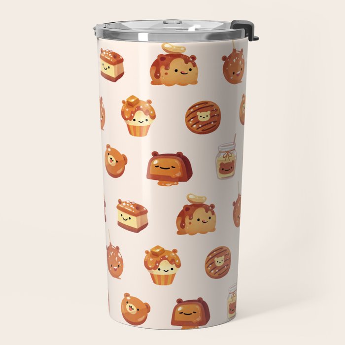 Salted caramel bear Travel Mug Gallery Image 2