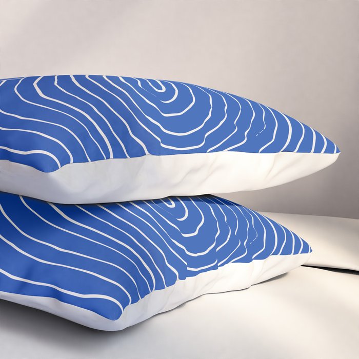 Strokes 01: Chathams Blue Edition  Pillow Sham Gallery Image 3