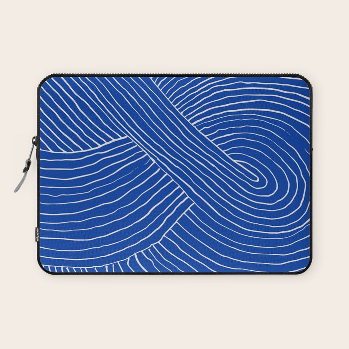 Strokes 01: Chathams Blue Edition  Laptop Sleeve Gallery Image 1