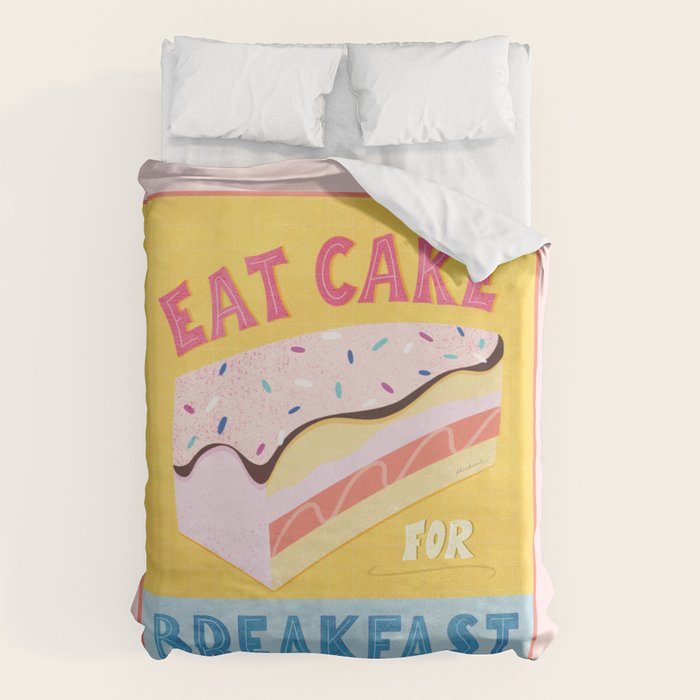Eat Cake for Breakfast Duvet Cover Gallery Image 6