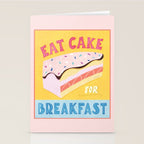 Eat Cake for Breakfast Stationery Card Gallery Image 2