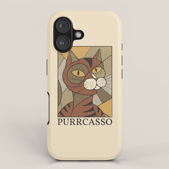 Purrcasso iPhone Case Gallery Image 1