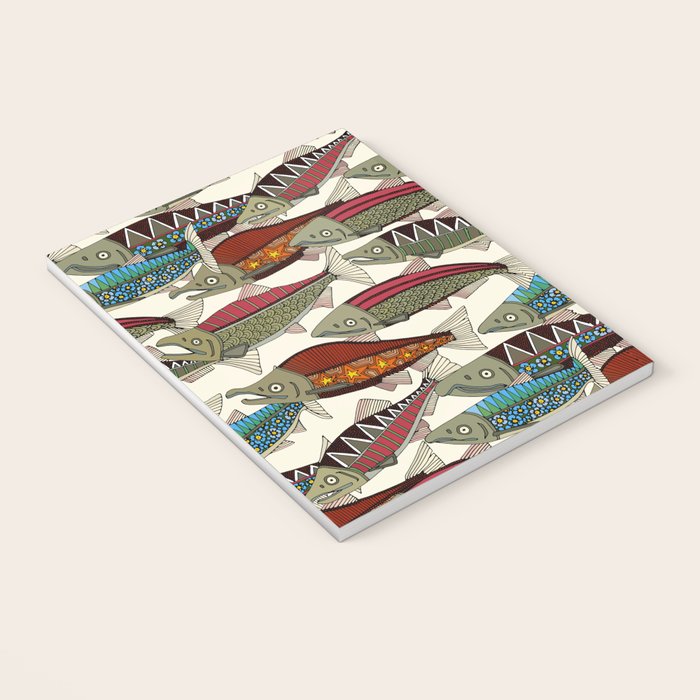 Alaskan salmon pearl Notebook Gallery Image 3