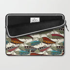 Alaskan salmon pearl Laptop Sleeve Gallery Image 2