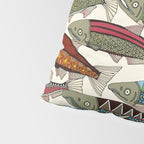 Alaskan salmon pearl Pillow Sham Gallery Image 4