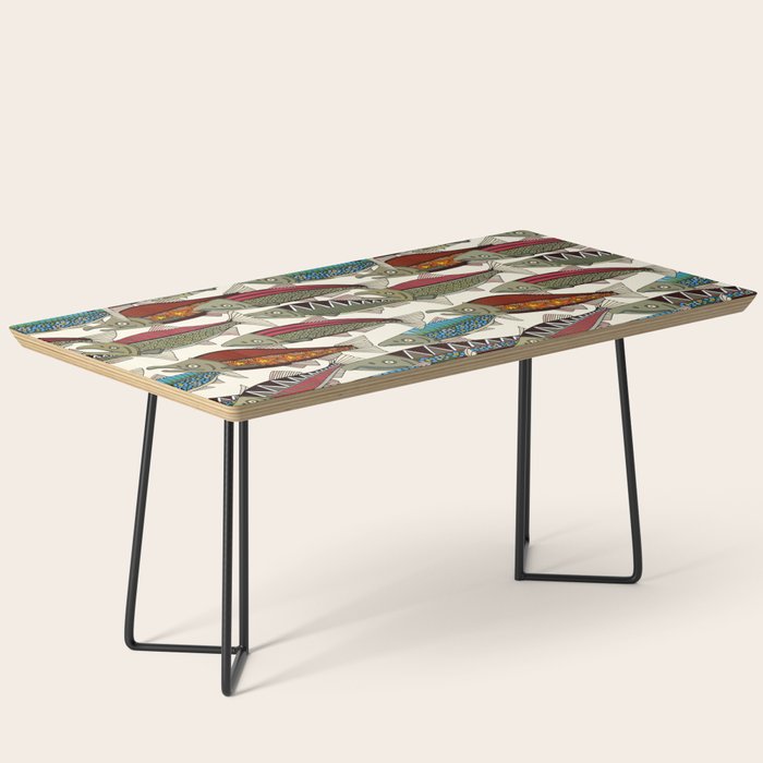 Alaskan salmon pearl Coffee Table Gallery Image 1