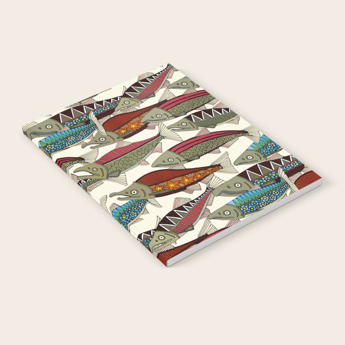Alaskan salmon pearl Notebook Gallery Image 1