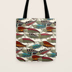 Alaskan salmon pearl Tote Bag Gallery Image 1