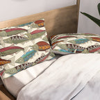 Alaskan salmon pearl Pillow Sham Gallery Image 2