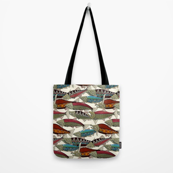 Alaskan salmon pearl Tote Bag Gallery Image 2