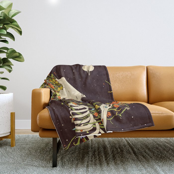 I Thought of the Life that Could Have Been Throw Blanket Gallery Image 1