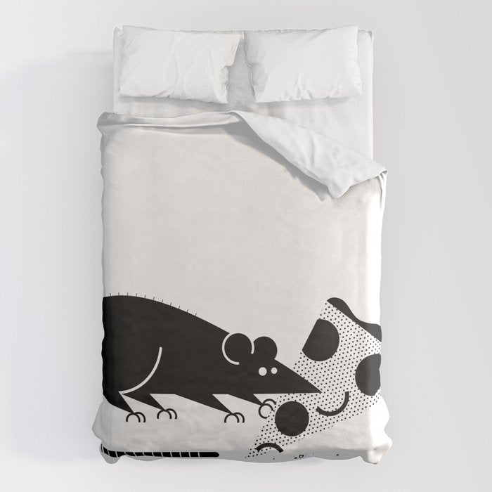 Pizza Rat Duvet Cover Gallery Image 6