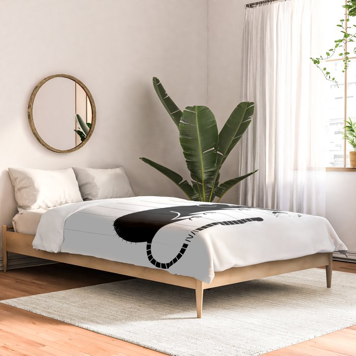 Pizza Rat Comforter Gallery Image 2