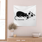 Pizza Rat Wall Tapestry Gallery Image 2