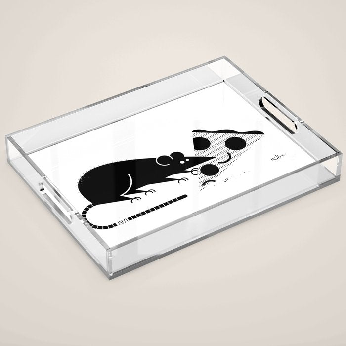 Pizza Rat Acrylic Tray Gallery Image 1