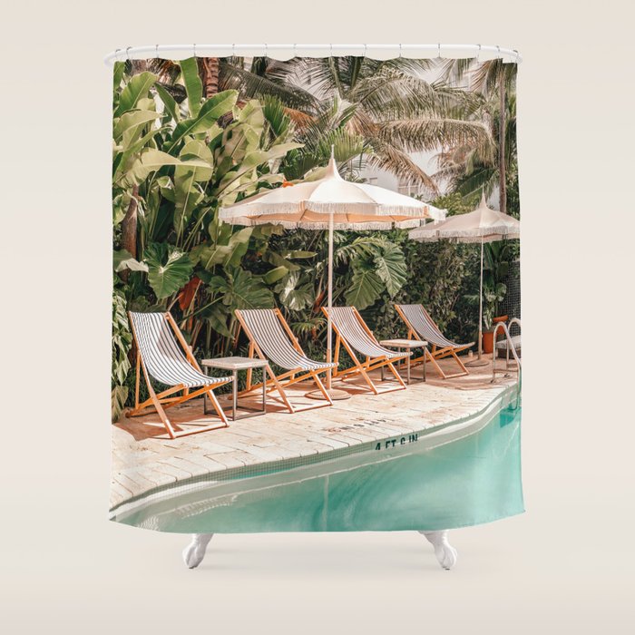 Pali Miami Shower Curtain Gallery Image 1