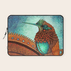 Clockwork Hummingbird Laptop Sleeve Gallery Image 1