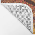Clockwork Hummingbird Bath Mat Gallery Image 2