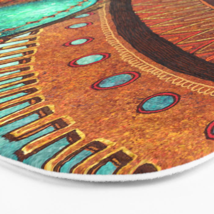 Clockwork Hummingbird Bath Mat Gallery Image 3