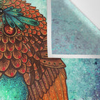 Clockwork Hummingbird Wall Tapestry Gallery Image 3