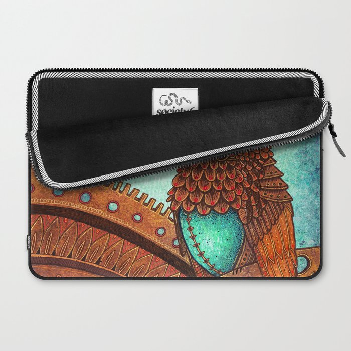 Clockwork Hummingbird Laptop Sleeve Gallery Image 2