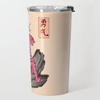 Japanese Courage Tiger Travel Mug Gallery Image 2