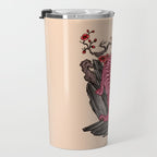 Japanese Courage Tiger Travel Mug Gallery Image 3