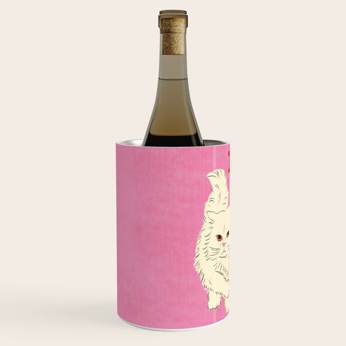 I'm Done With This Shit - Funny Cat Pun Wine Chiller Gallery Image 2