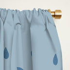 The Birches (in Blue) Window Curtain Gallery Image 2