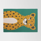 The Stare: Marigold Cheetah Rug Gallery Image 2