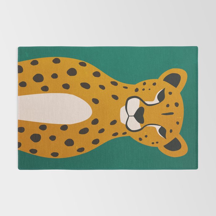 The Stare: Marigold Cheetah Rug Gallery Image 2