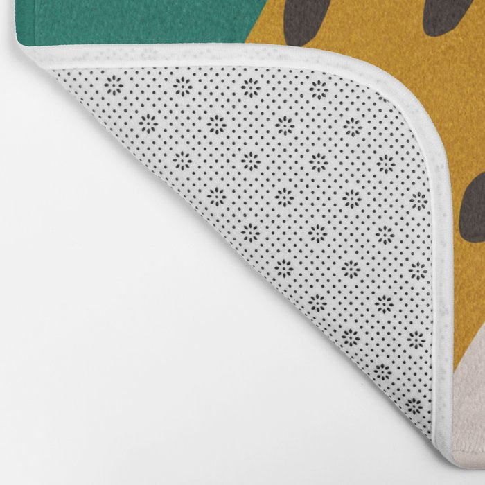 The Stare: Marigold Cheetah Bath Mat Gallery Image 2