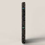 Egyptian hieroglyphs pattern Gold Abalone iPhone Case Gallery Image 2