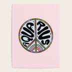 Aquarius Peace Sign Poster Gallery Image 4