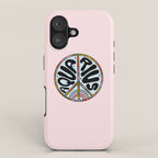 Aquarius Peace Sign iPhone Case Gallery Image 1